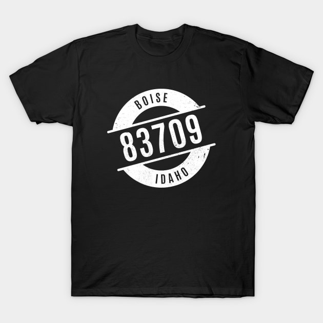 Boise Idaho 83709 Zip Code T-Shirt by creativecurly